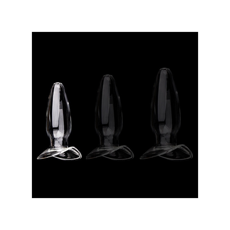 ClearlyHorny Plug en verre Open Glass S 9 x 3.5cm